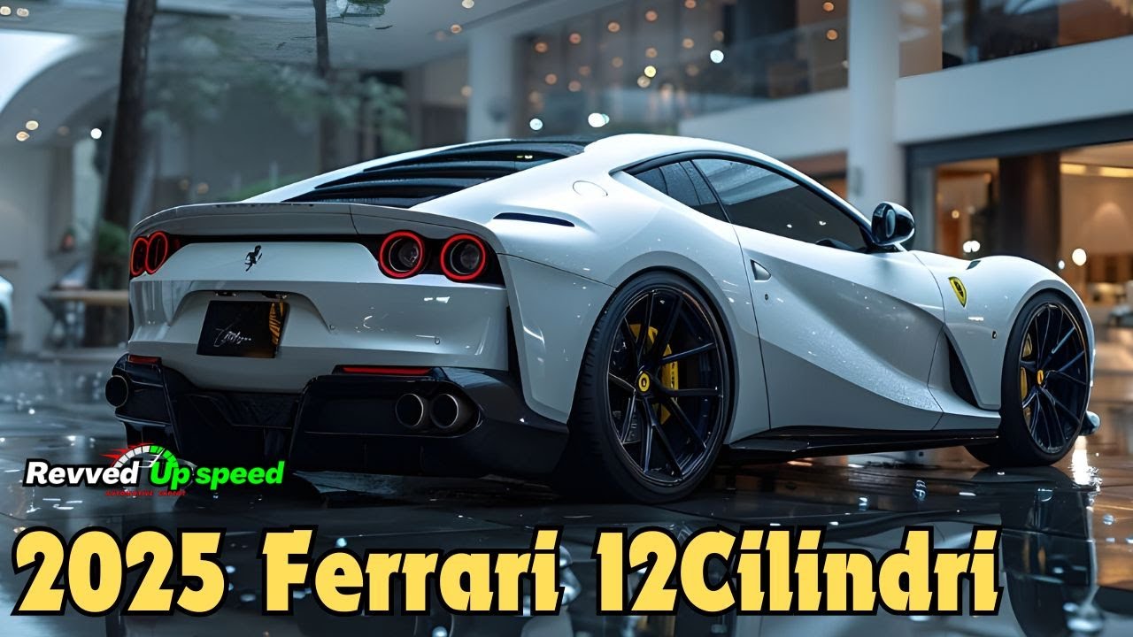 Ferrari 12Cilindri White: Iconic V12 Supercar Elegance with Timeless Italian Performance Power