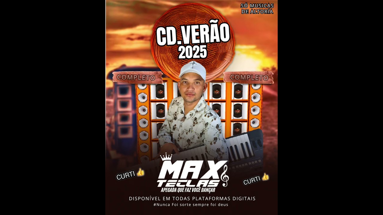 #CD VERÃO 2025 COMPLETO  FORRÓ MAX TECLAS