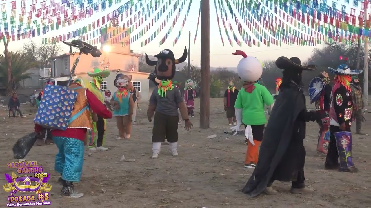 CARNAVAL GANDHO 2025 - POSADA N5 - FAMILIA HERNANDEZ MARTINES- parte 3-3