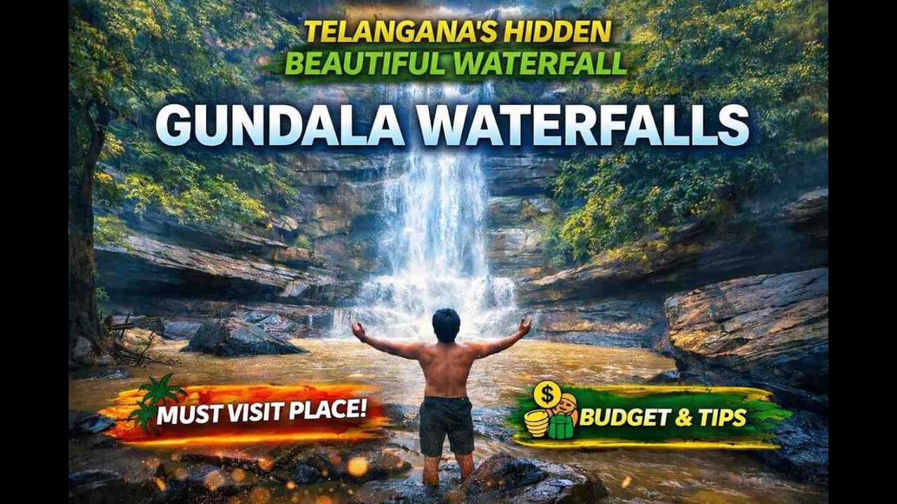Off the Beaten Path: Exploring Telangana's Undiscovered Waterfalls | Gundala waterfalls |