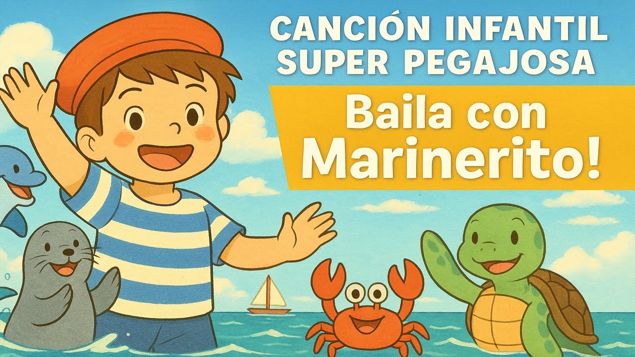 🎵 ¡Marinerito y sus Amigos! | Canción Infantil Super Pegajosa | Música para Niños | Kids Song 4K