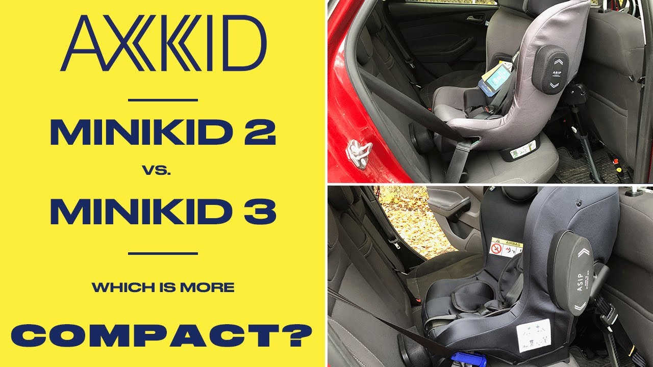 Axkid Minikid 3 vs. Minikid 2 2022/23 - Which is more compact?