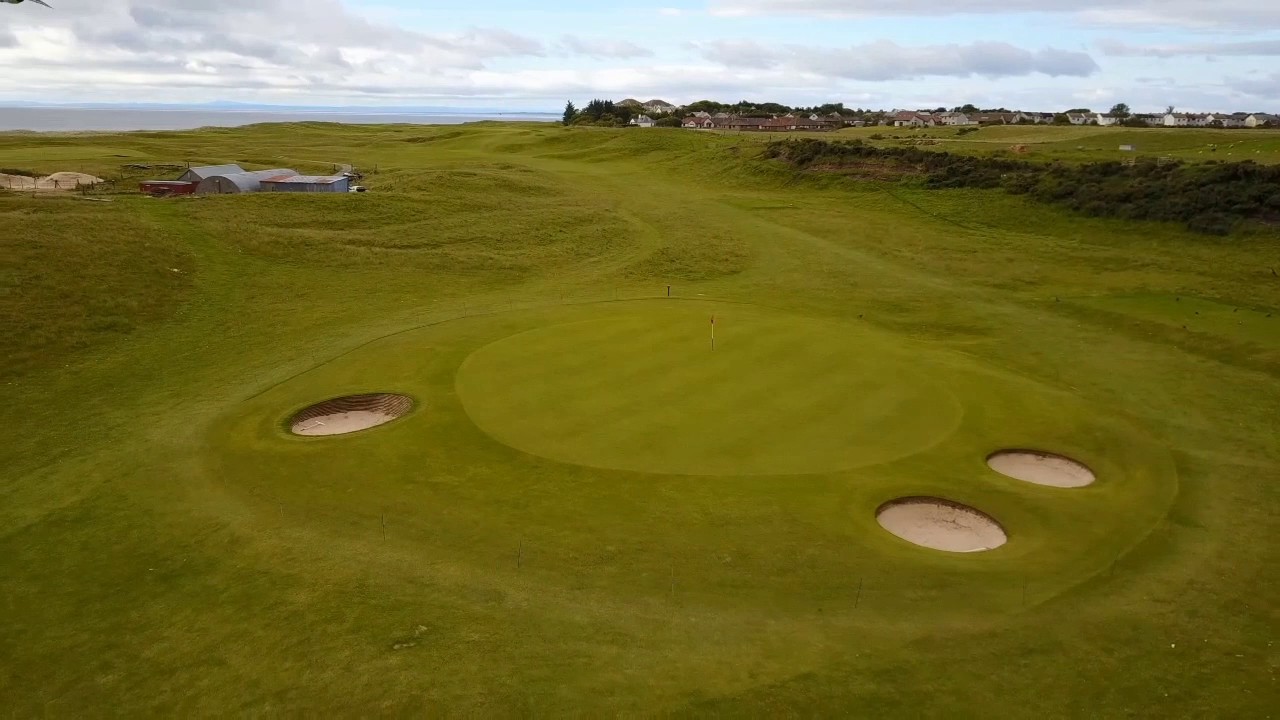 Brora Golf Club Hole Flyover Hole 15