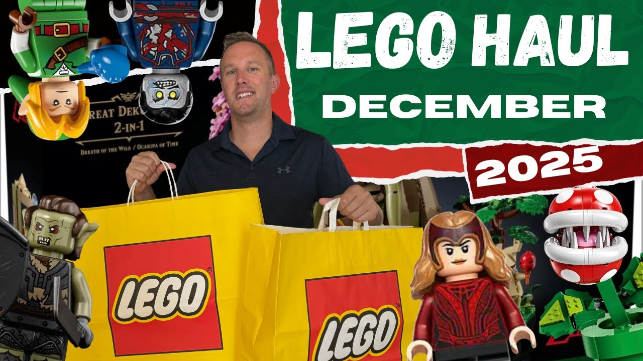 Filmik z LEGO Haul &ndash; grudzień 2025 #lego #harrypotter #christmashaul #lordoftherings #zelda