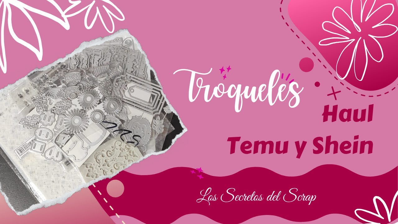 HAUL TEMU & SHEIN. Troqueles y algunas compras más