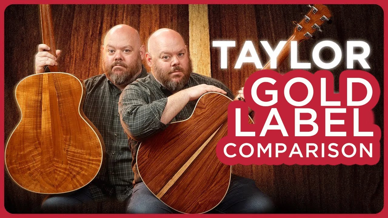 Our New Favorite Taylors, Compared! | 814e Gold Label Koa vs. Honduran Rosewood Guitar Comparison