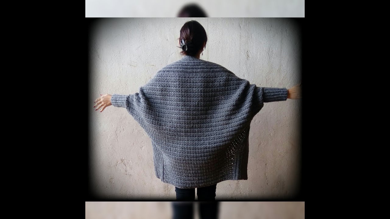 CHAQUETA O CARDIGAN A CROCHET