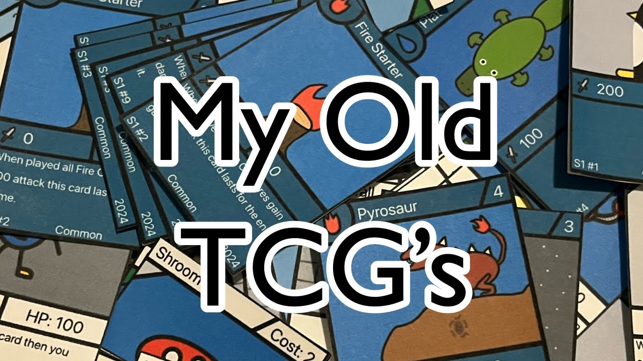All my old TCG’s