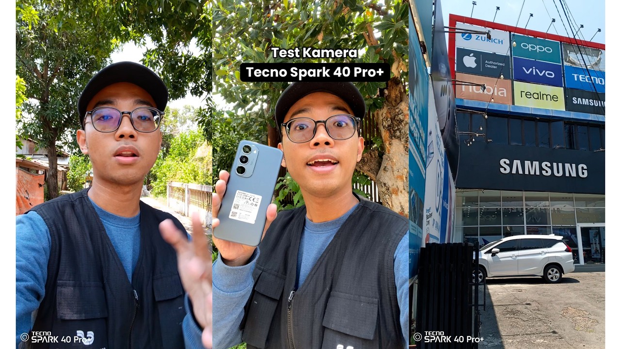 TEST KAMERA TECNO SPARK 40 PRO+