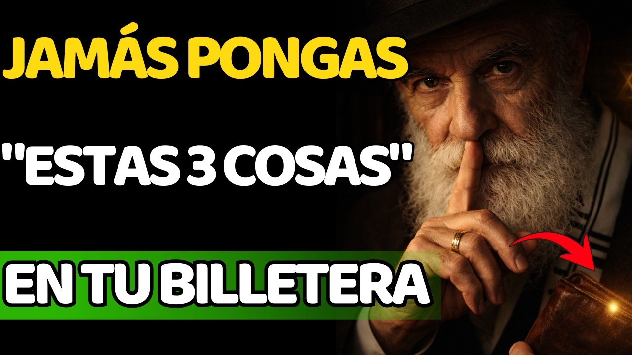 Por Qué los Judíos NUNCA Han Tocado Estas 3 Cosas en su Billetera (Tu Dinero se Está Muriendo en...