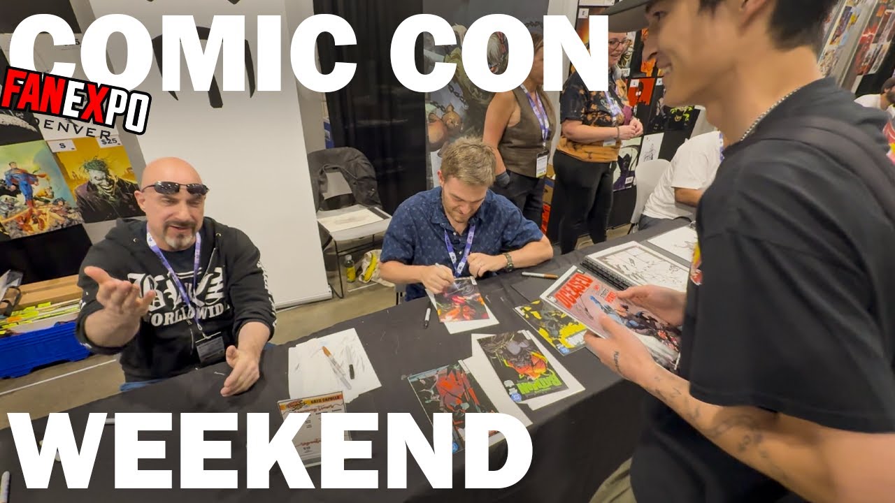 Comics, Friends & Batman Legends! | Denver Comic Con Weekend Vlog