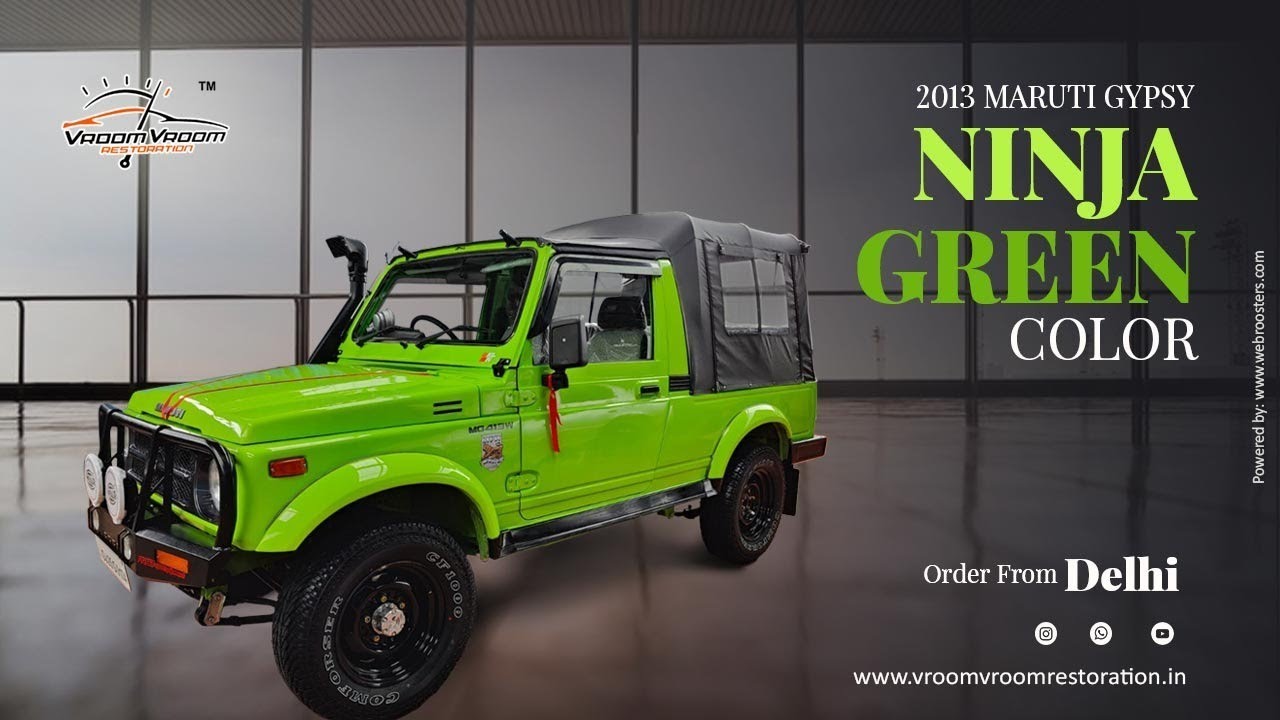 VROOM VROOM RESTORATION || GYPSY IN NINJA GREEN  ||  PART 1 || READY DELIVERY