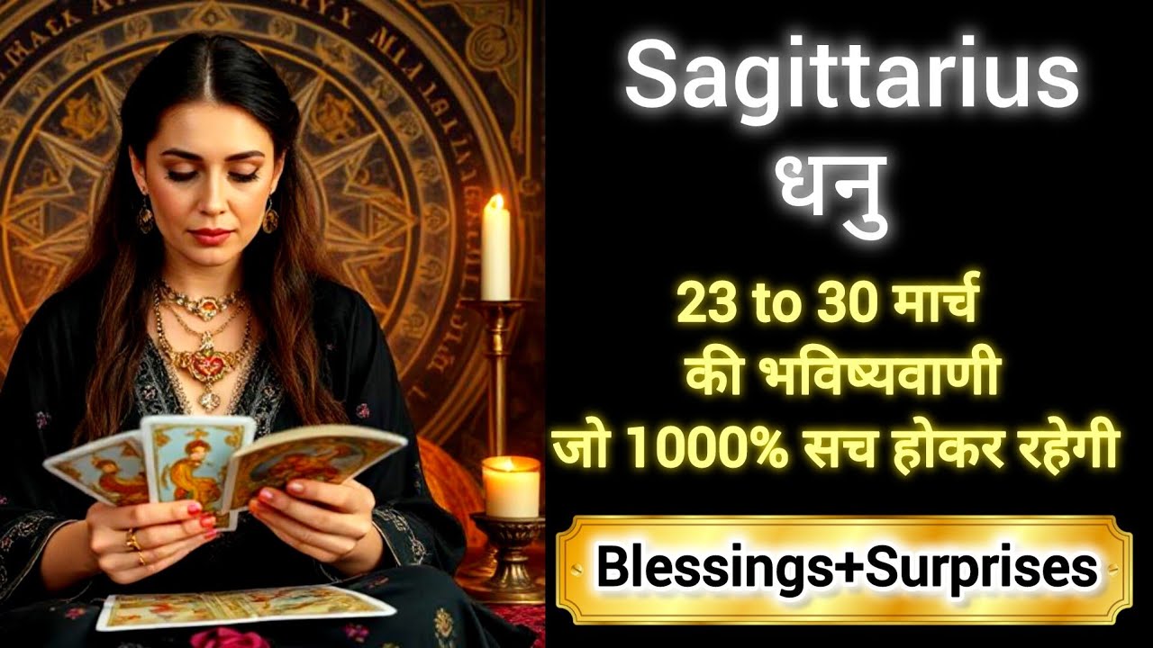 SAGITTARIUS 🎊 धनु राशि 23 to 30 मार्च 2025🌸DHANU Rashi MARCH 2025🎁 #sagittarius #tarot #horoscope