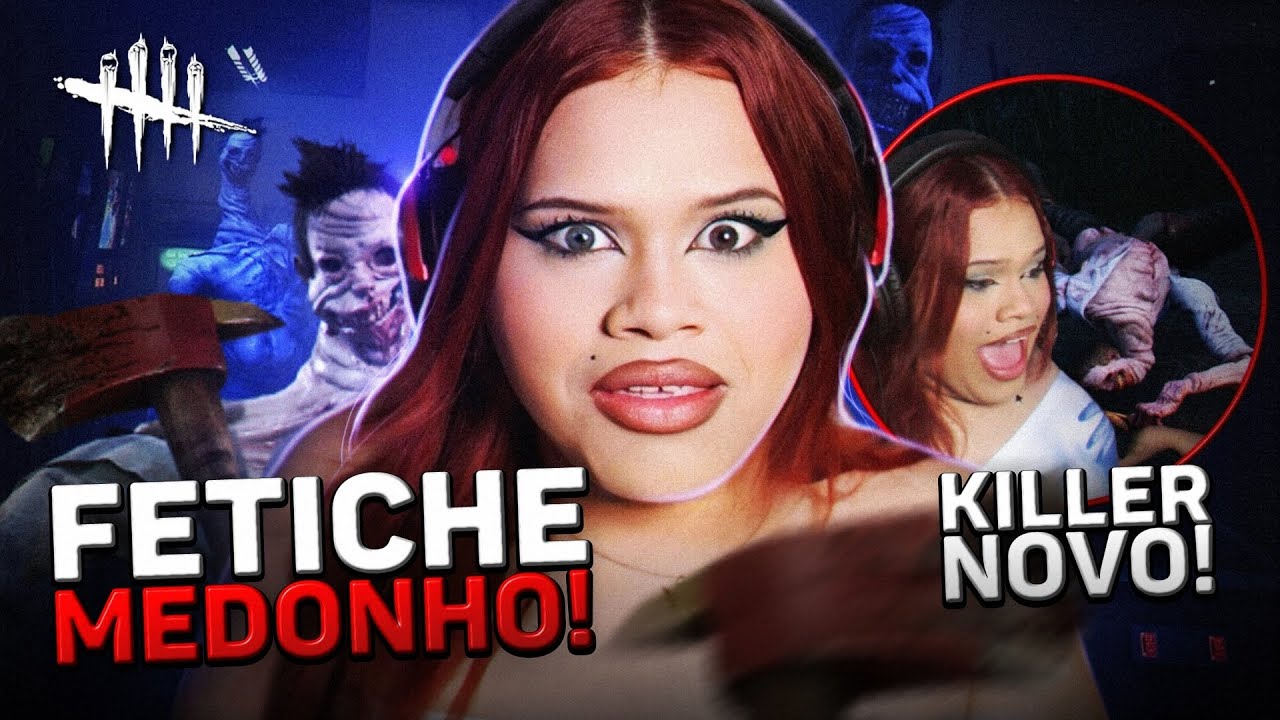 Contei o FETICHE MEDONHO do MEU CONTATINHO e testei O KILLER NOVO do Dead by Daylight 🪓