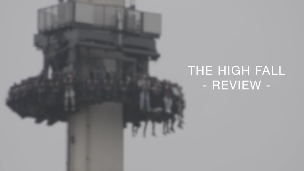 [REVIEW] The High Fall - Movie Park Germany | The BEST free fall tower in the world!?!