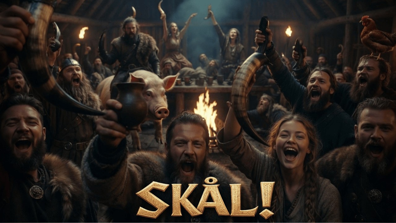 SKÅL! to all– Viking Party/Drinking Song | WILD | (Official Video) Party like it's 999 A.D!