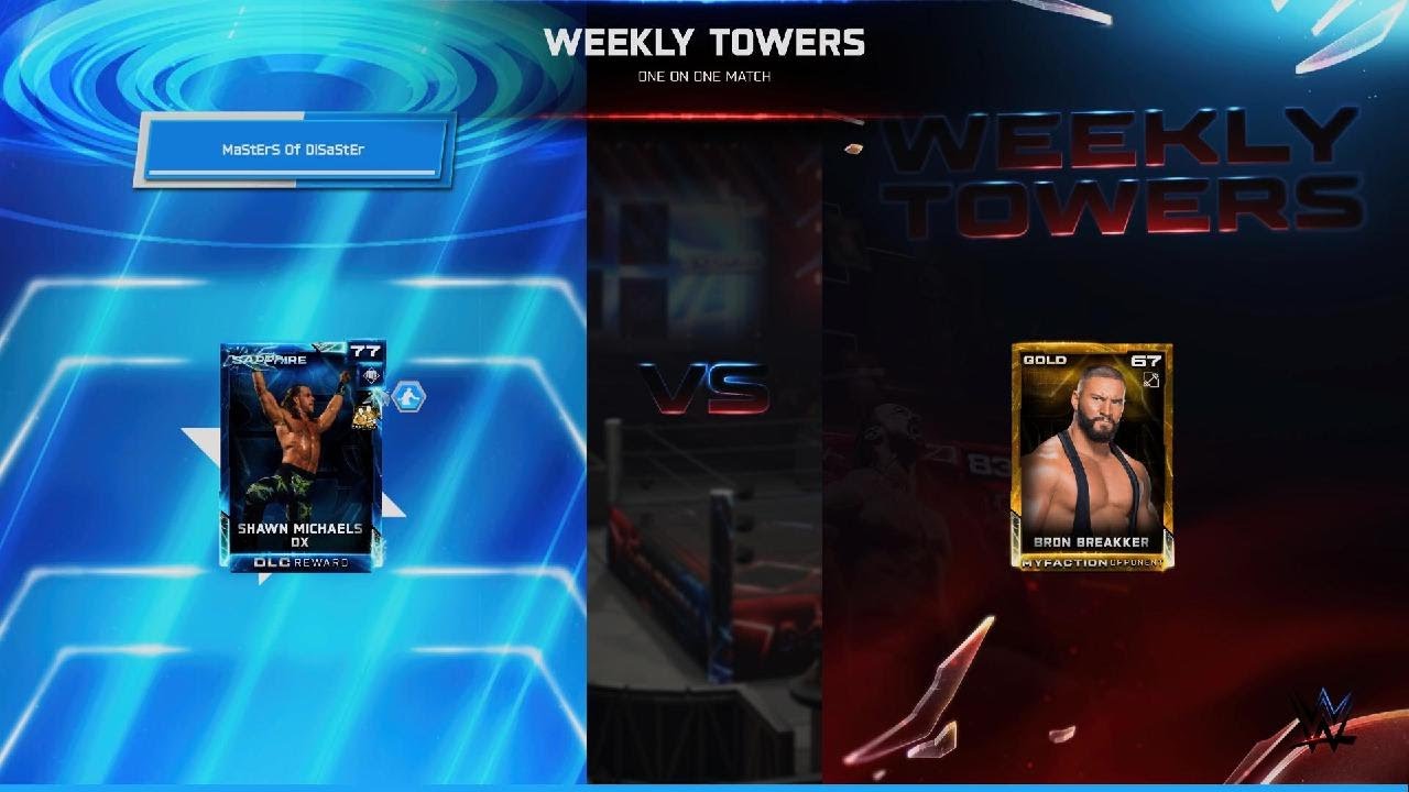 WWE 2K26 SHAWN MICHAELS DX 🆚 BRON BREAKKER⛓️‍💥