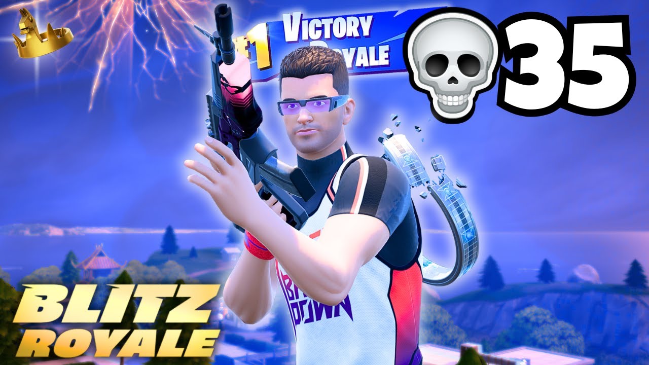 35 ELIMS & CRAZY WINS! Fortnite Zero Build (BLITZ ROYALE Ch 6 S4)