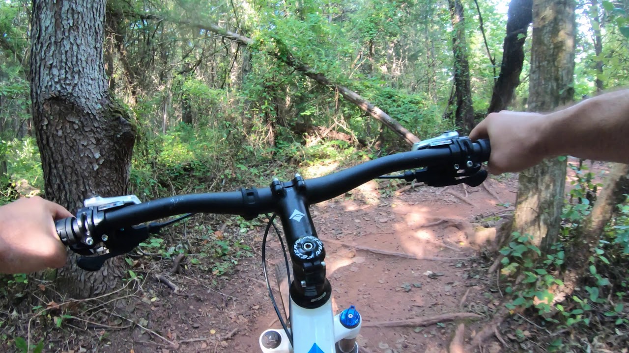 Six Mile Run Mountain Bike Trail - Orange Trail Part 1