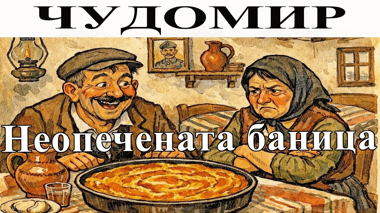 ЧУДОМИР: Неопечената баница.