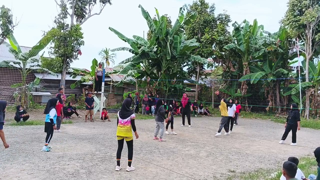 Pertandingan Voli Benteng Gawe VS Balabatu - set 1 