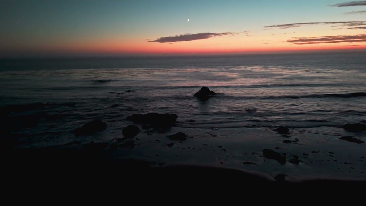 Sleep Ocean Waves | Midnight Sea Sounds for Calm & Deep Rest
