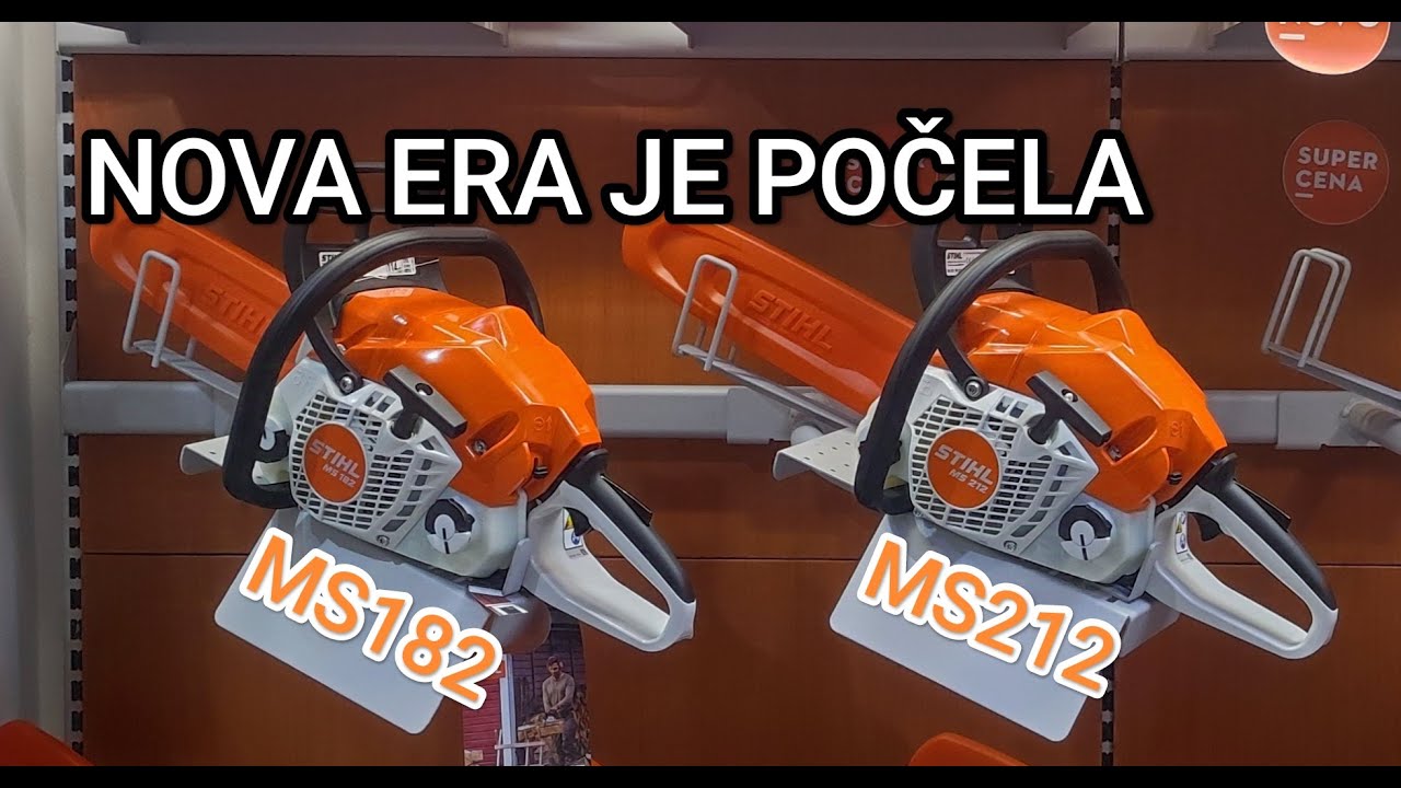 Moje misljenje o STIHL MS162,172,182,212