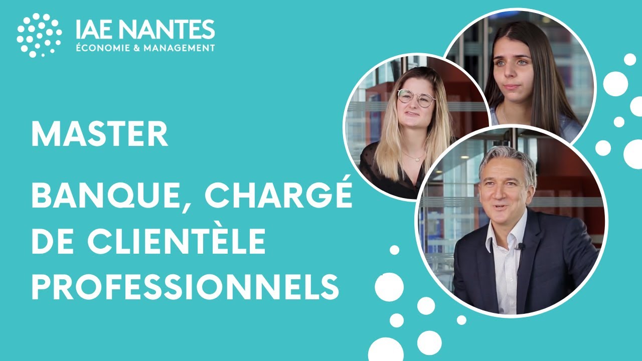 Master MBFA parcours Banque, chargé de clientèle Professionnels