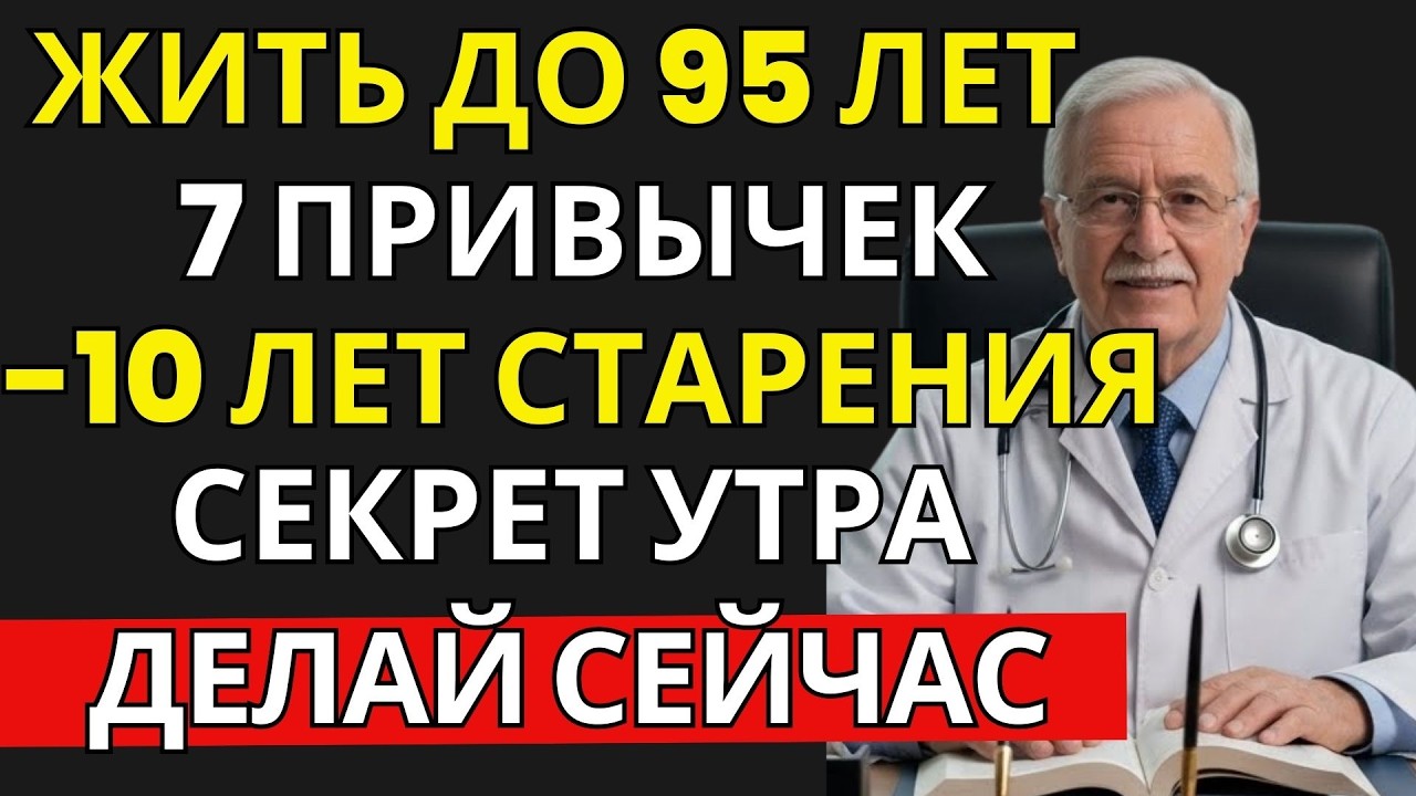ВРАЧ ОБЪЯСНЯЕТ: Живите на 40 лет дольше после 55 — решает первый час утра