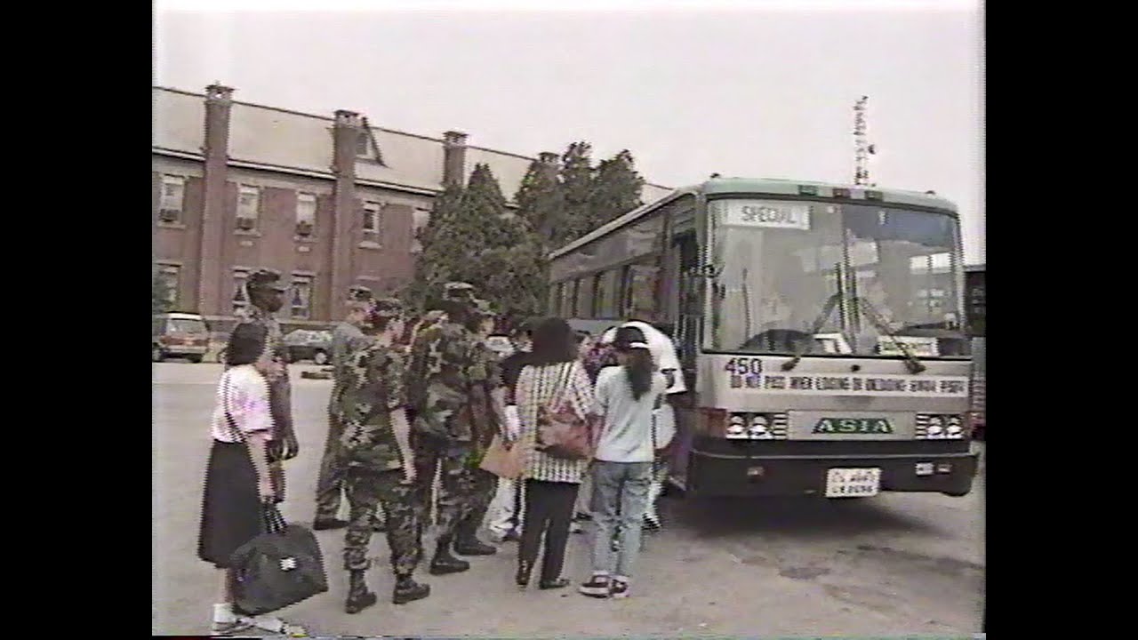 8th U.S. Army in the 90s (124): Newly renovated Yongsan Junction at Main Post (1994)