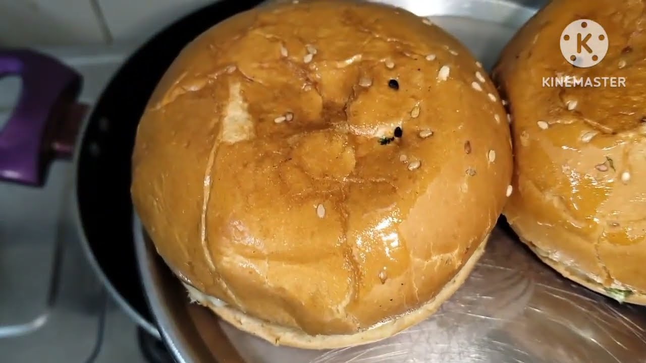 बिना आलू टिक्की के  बर्गर बनाएँगे आसान तरीके से 