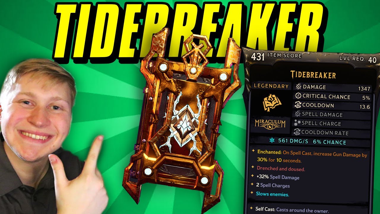 (TIDEBREAKER) DLC 1 Legendary Spell Guide | Tiny Tina's Wonderlands (Build)
