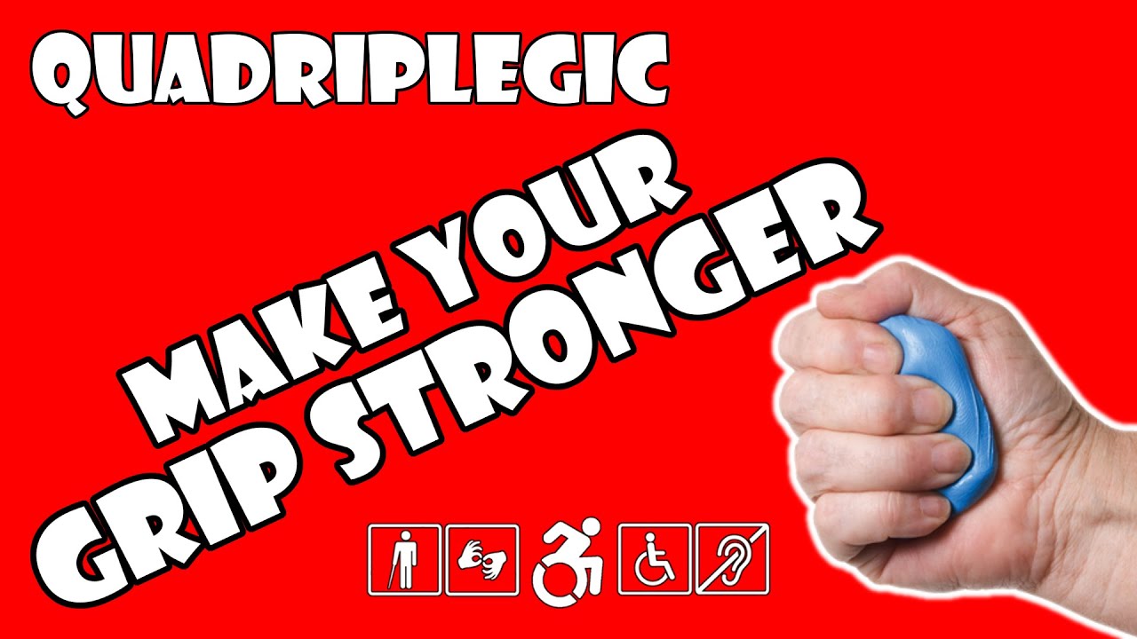 Finger/Hand Strengthening - Exercises | Quadriplegic (C5,C6,C7)