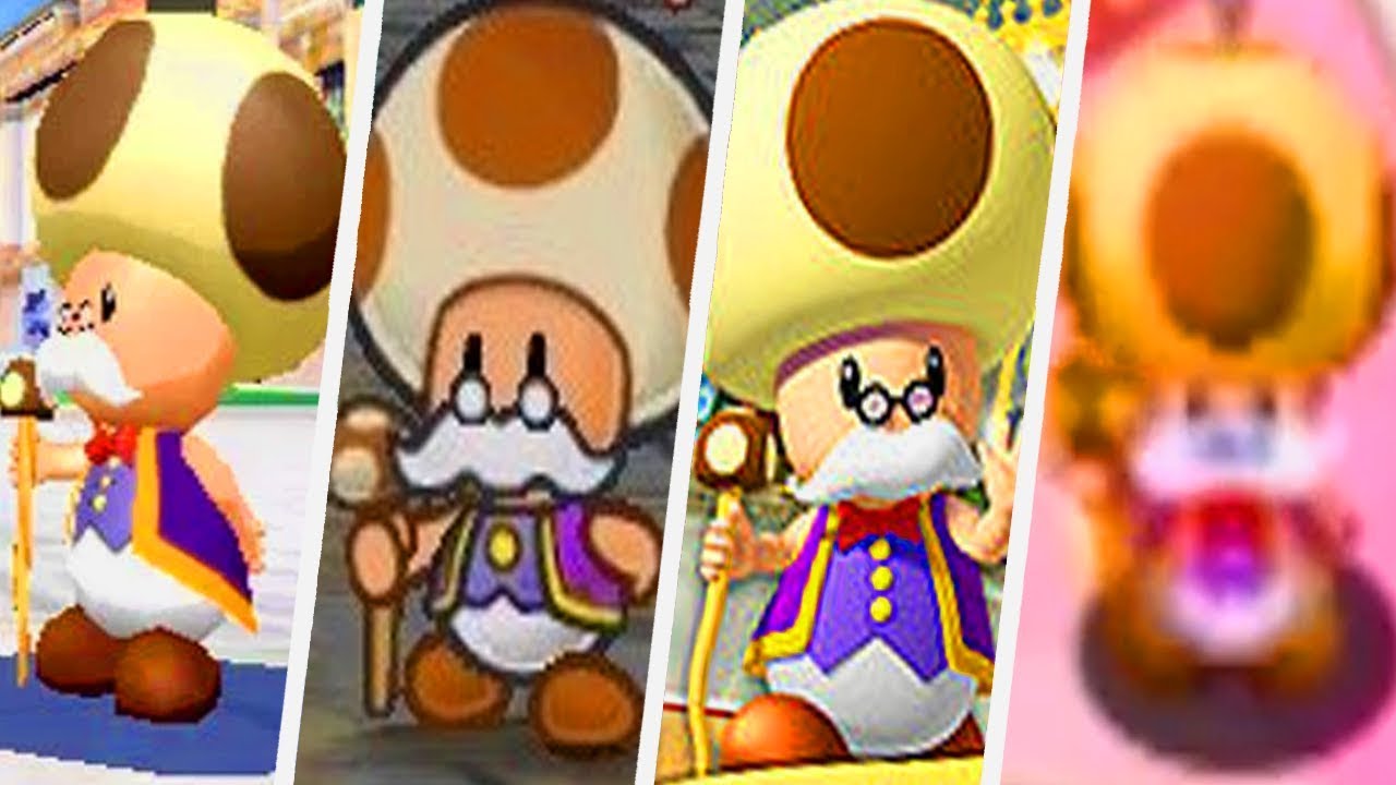 Evolution of Toadsworth (2002 - 2017)