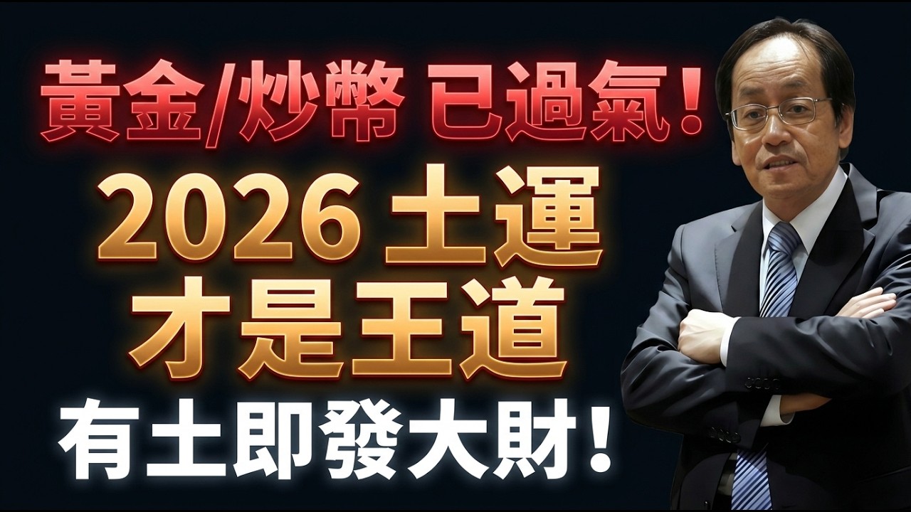 【2026財富大洗牌】財神爺只認「這個字」！別再投機了，命中帶土準備躺賺千萬！  #倪海廈 #易經 #天纪  #倪海廈中醫