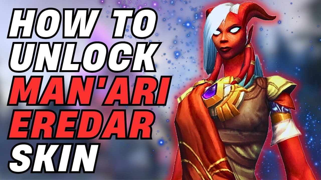 How To Get The Red Eredar Skin In WoW | 4K World of Warcraft