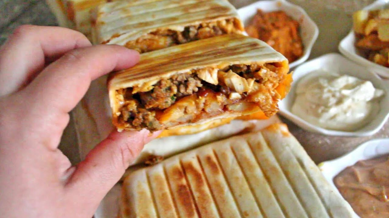 طاكوس مكست رووعة بصلصات سريعة بدون قشدة طرية والمذاق ياسلام/ Tacos