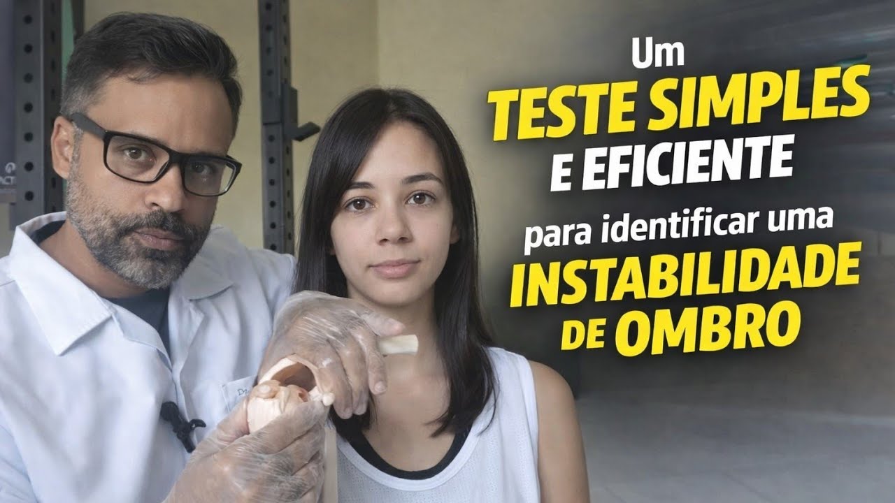 TESTE DE INSTABILIDADE ANTERIOR E POSTERIOR DO OMBRO.