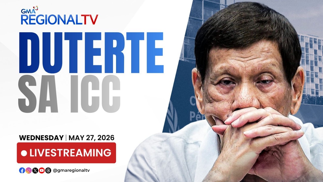 LIVE &ndash; ICC First Status Conference for former President Rodrigo Duterte (May 27) - Replay