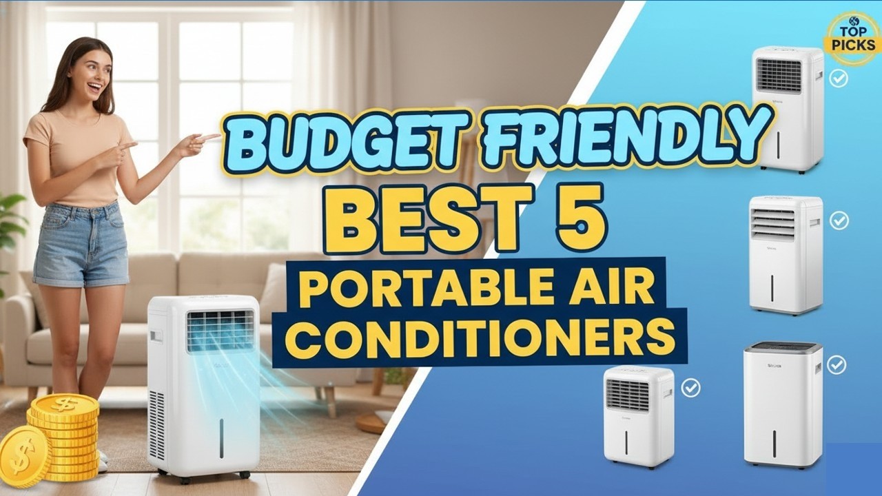 Top 5 Portable Air Conditioners for Small Rooms and Apartments 🔥 Best Portable Air Conditioner