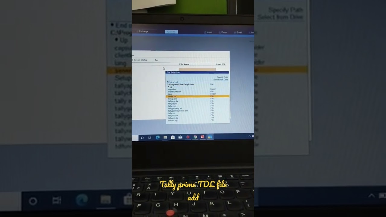 How To Tally Prime TDL File Add
