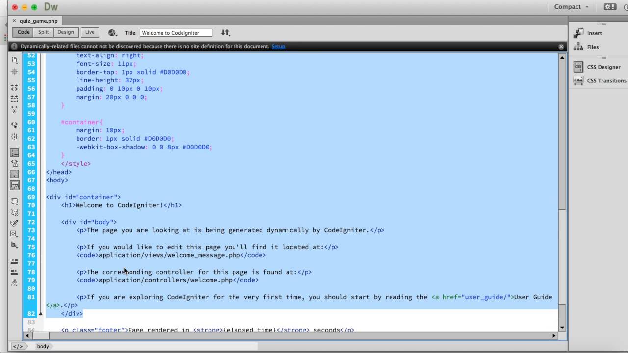 How to create a multiple choice quiz in CodeIgniter PHP and mySQL