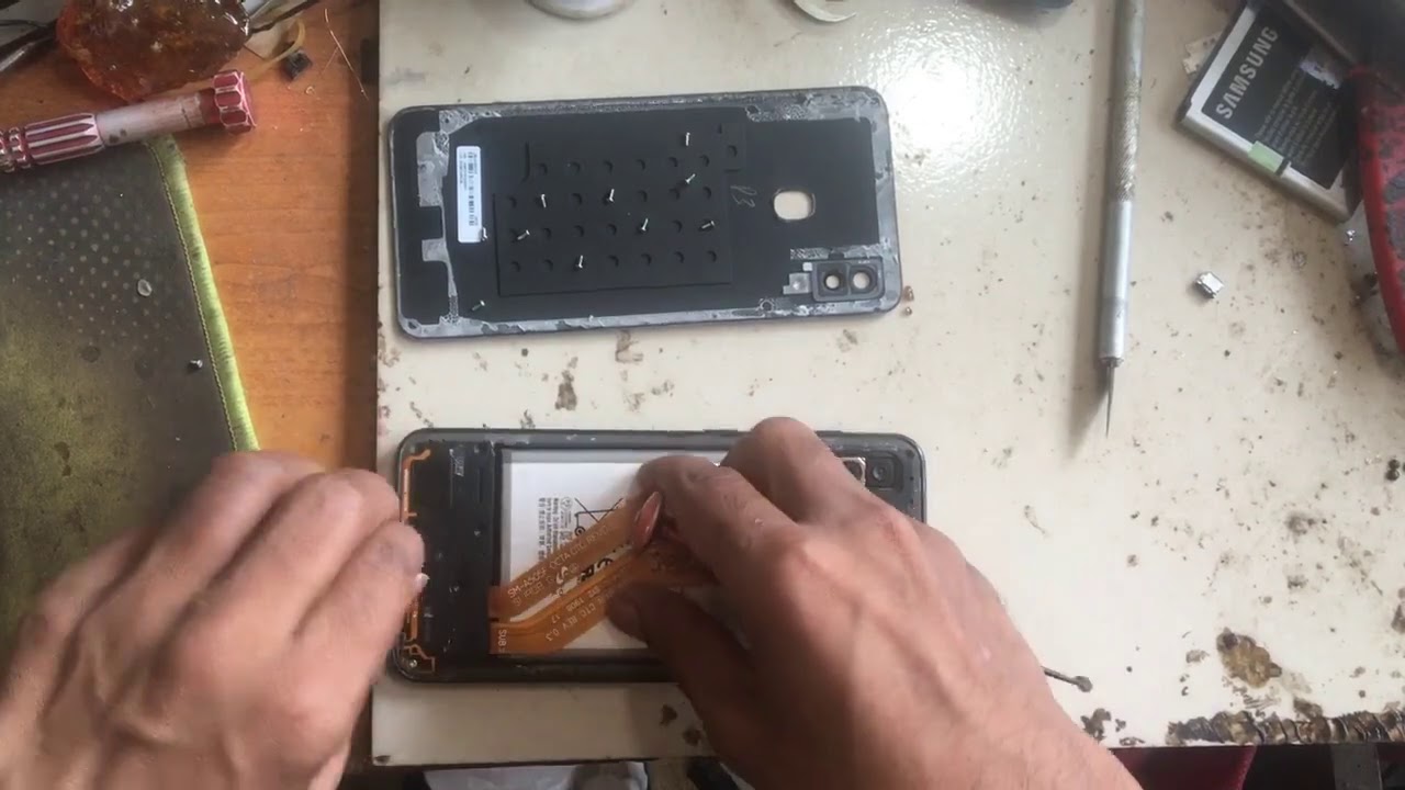 Samsung A30 Disassembly and Display change