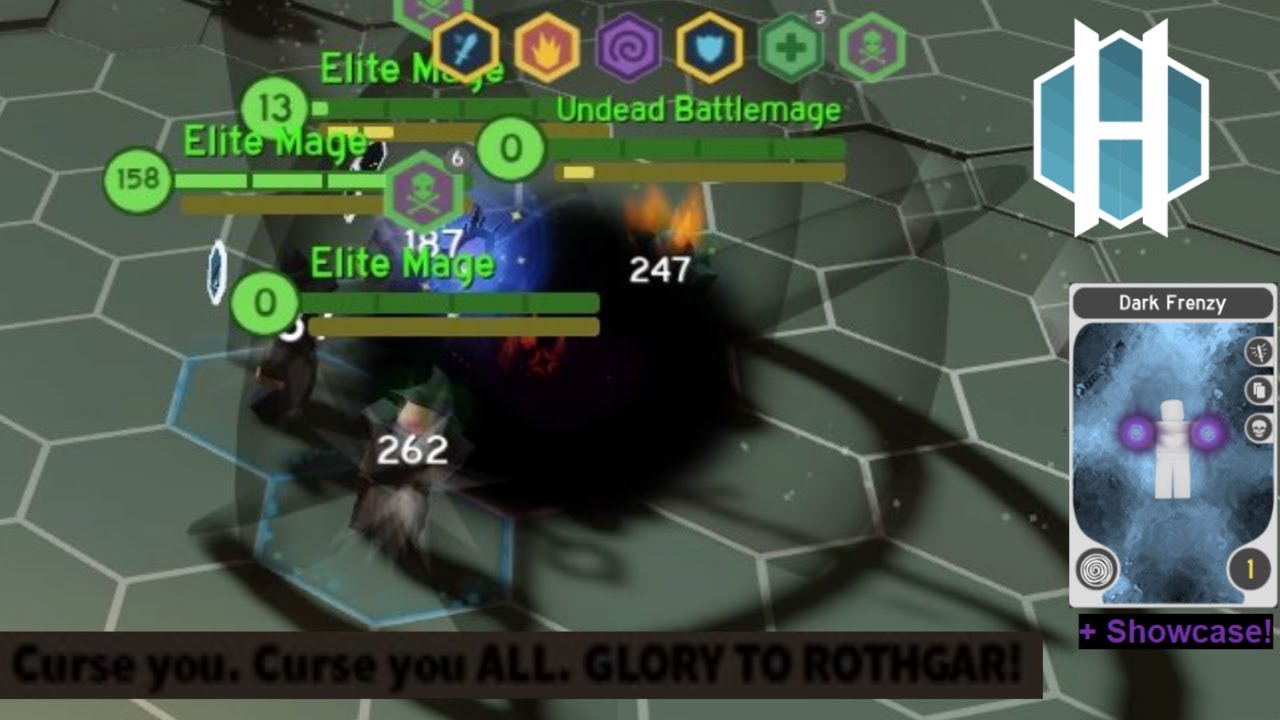 Hexaria - Defeating Shadowbrand & Dark Frenzy Showcase!