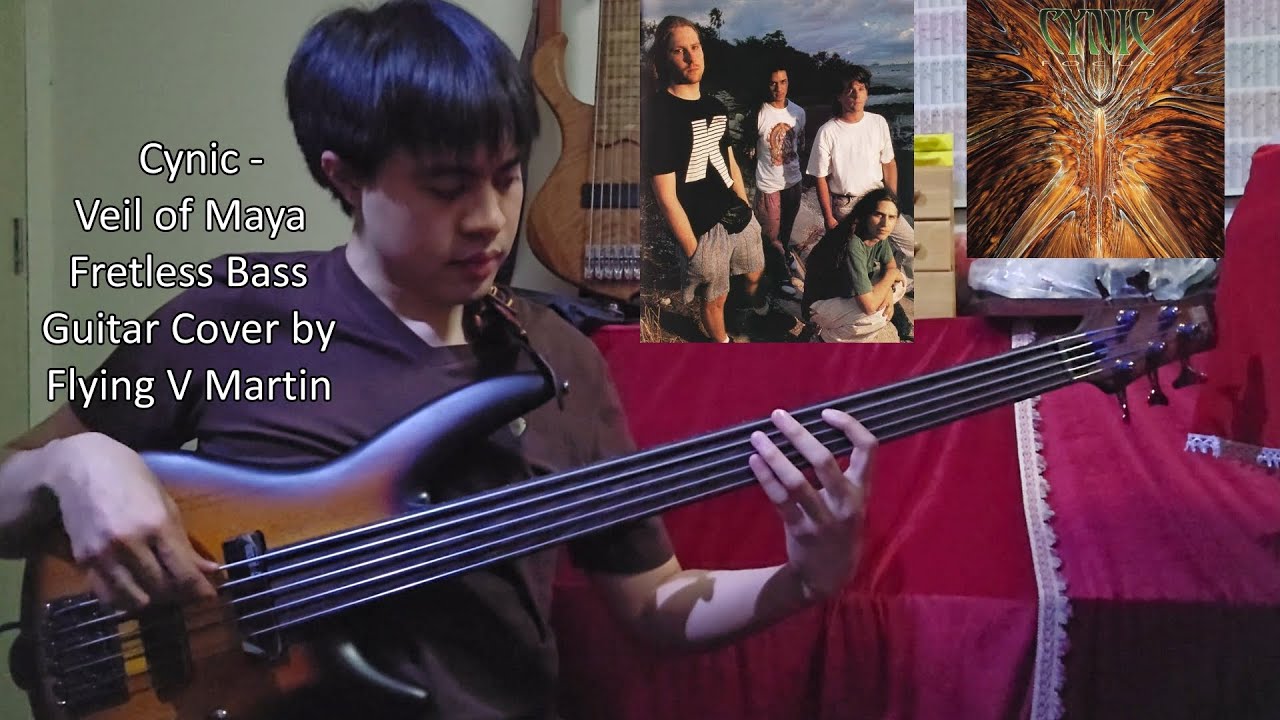 Cynic - Veil of Maya | Fretless Bass Guitar Cover