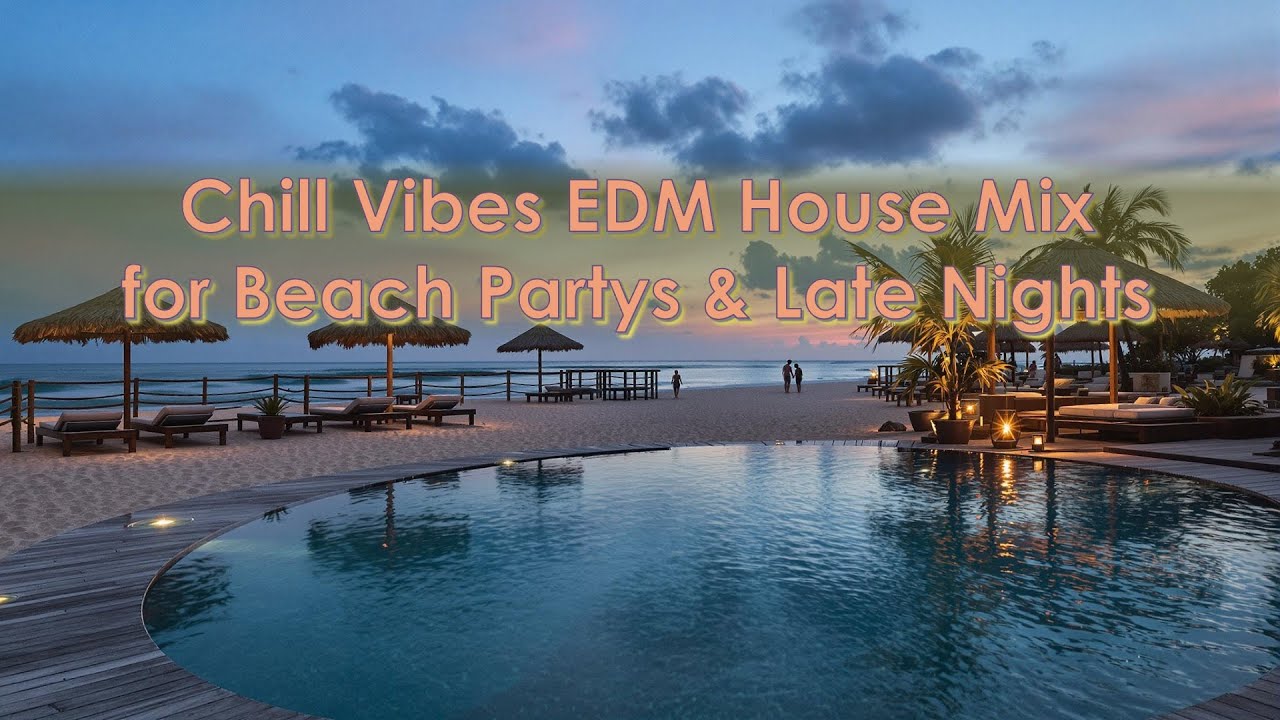 Chill Vibes EDM House Mix for Late Nights | 124 BPM | B Major Energy