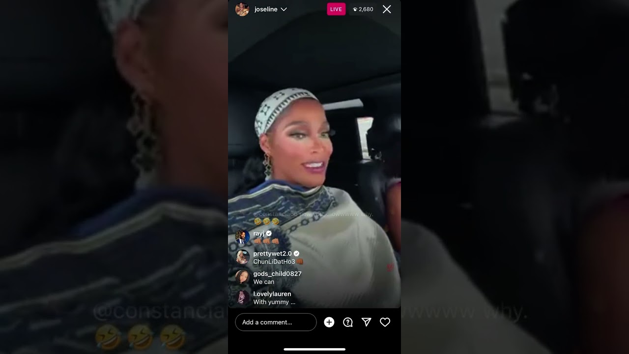 Joseline & Yummy P | IG Live | August 20, 2023| Zeus Network | Joseline’s Cabaret |