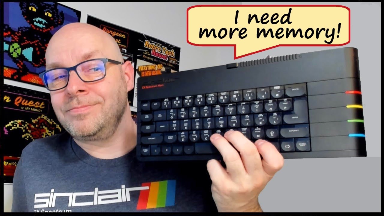 ZX Spectrum Next Memory Upgrade - Easy Peasy!
