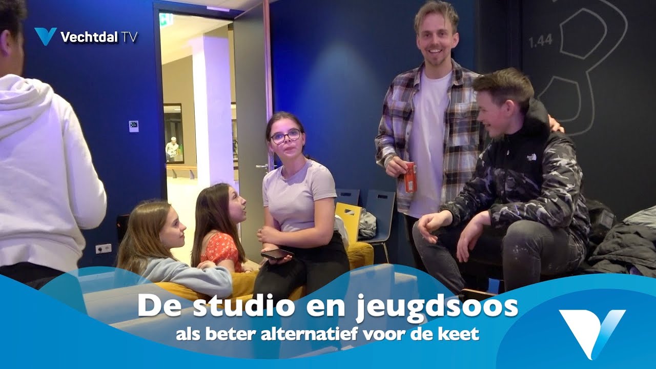 De studio en Jeugdsoos in de Spil in Nieuwleusen als beter alternatief voor de keet