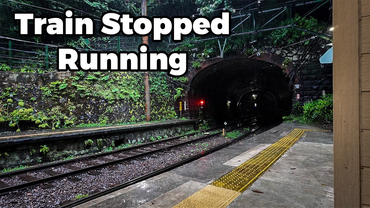I Went To Japan’s Remote Station At The WORST Time (by accident)